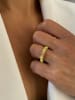 Les Petites Précieuses Vergold. Ring mit Edelsteinen