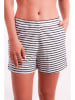 Joop! Bodywear Pyjama-Hose in Weiß/ Schwarz