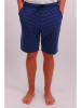 Joop! Bodywear Pyjama in Weiß/ Blau