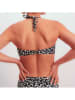 Joop! Bodywear Biustonosz bikini w kolorze czarno-białym