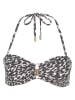 Joop! Bodywear Bikini-Oberteil in Schwarz/ Weiß