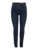 Noisy may Spijkerbroek "Nmsendie" - skinny fit - donkerblauw
