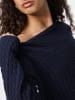 Pieces Pullover "Pcfia" in Dunkelblau