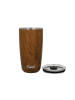 S'well Edelstahl-Thermobecher "Teakwood" in Braun - 530 ml