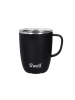 S'well Edelstahl-Thermotasse "Onyx" in Schwarz - 350 ml