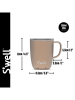 S'well Kubek termiczny "Pyrite" w kolorze złotym - 350 ml