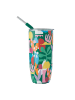 S'well Roestvrijstalen isoleerbeker "Paper Cutouts" groen/meerkleurig - 700 ml