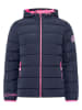 Zwillingsherz Steppjacke "Moin Moin" in Dunkelblau
