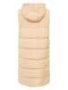 Zwillingsherz Steppweste "Smile" in Beige