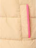 Zwillingsherz Doorgestikte bodywarmer "Smile" beige