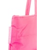 Zwillingsherz Shopper "Be Happy" in Pink - (B)50 x (H)29 cm