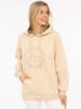 Zwillingsherz Hoodie "Wild at heart" in Beige