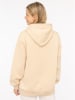 Zwillingsherz Hoodie "Wild at heart" beige