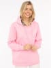 Zwillingsherz Hoodie "Wild at heart" in Rosa