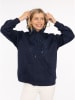 Zwillingsherz Hoodie "Wild at heart" in Dunkelblau
