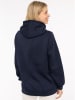 Zwillingsherz Hoodie "Wild at heart" in Dunkelblau