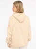 Zwillingsherz Hoodie "LOVE 2.0" in Beige