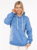Zwillingsherz Hoodie "LOVE 2.0" in Hellblau