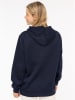 Zwillingsherz Bluza "Happiness and Love" w kolorze granatowym