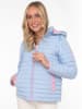 Zwillingsherz 2in1: Steppjacke "Maritim" in Hellblau