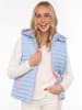 Zwillingsherz 2in1: Steppjacke "Maritim" in Hellblau