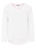 Zwillingsherz Sweatshirt wit