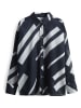 OPUS Blouse donkerblauw