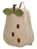Beagles Rucksack "Friends" in Beige/ Grün - (B)21 x (H)26 x (T)8 cm
