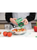 Nicer Dicer 12-delige snijset "Nicer Dicer Quick Professional" groen