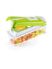 Genius 7tlg. Set: Zerkleinerer "Nicer Dicer smart" in Grün