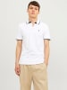 Jack & Jones 2er-Set: Poloshirts "Jjpaulos" in Weiß/ Hellblau