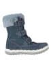 Primigi Skórzane kozaki zimowe "Frozen" w kolorze niebieskim