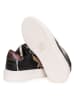Twinset Sneakers zwart/lichtbruin/goudkleurig