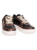 Twinset Sneakers zwart/lichtbruin/goudkleurig