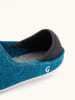 kitz-pichler Wolvilten pantoffels blauw