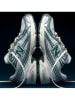 New Balance Sneakersy "740" w kolorze biało-turkusowym