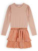 NONO Kleid "Moran" in Rosa/ Orange