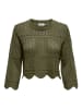 ONLY Sweter w kolorze khaki