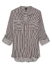 Vero Moda Hemd in Schwarz/ Weiß