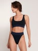 Sloggi Figi high waist "Ever Infused" w kolorze czarnym