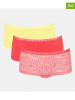 Sloggi 3er-Set: Pantys ''Go Crush'' in Rot/ Gelb