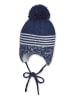 Sterntaler Strikmuts donkerblauw
