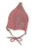 Sterntaler Woll-Bindemütze "Zipfel" in Pink