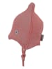 Sterntaler Woll-Bindemütze "Zipfel" in Pink