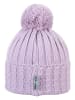 Sterntaler Muts met pompon paars