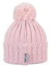 Sterntaler Muts met pompon lichtroze