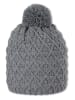 Sterntaler Bommelstrickmütze in Grau