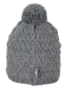 Sterntaler Bommelstrickmütze in Grau