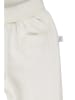 Kanz Fleece broek mit Fuß wit