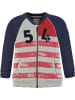 Kanz Sweatvest donkerblauw/rood/wit